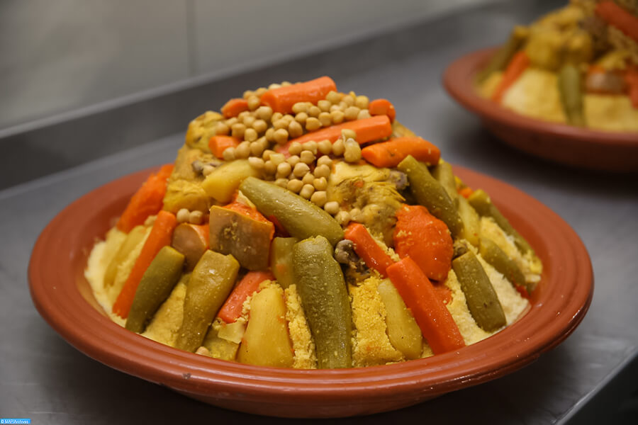 Couscous Món Ăn Truyền Thống Nổi Tiếng Của Maroc