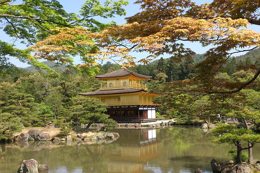 Đền Kinkakuji du lịch Nhật bản