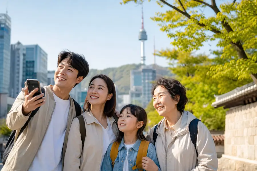 Du Lịch Hàn Quốc cho người lớn tuổi