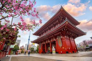 Du lịch Nhật Bản Chùa Asakusa Kannon