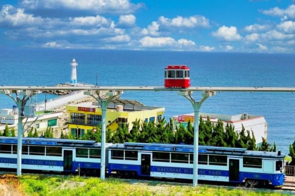Haeundae Blues line train
