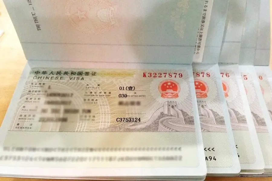 Hồ sơ visa Trung Quốc cần gì