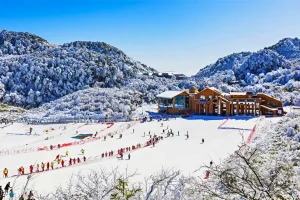 Khu trượt tuyết Kim Phật Sơn - Thiên đường trượt tuyết ở Trùng Khánh