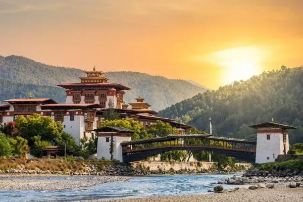 Kiến trúc ấn tượng của Punakha Dzong