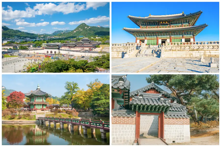 Kiến trúc đặc trưng của cung điện Gyeongbokgung