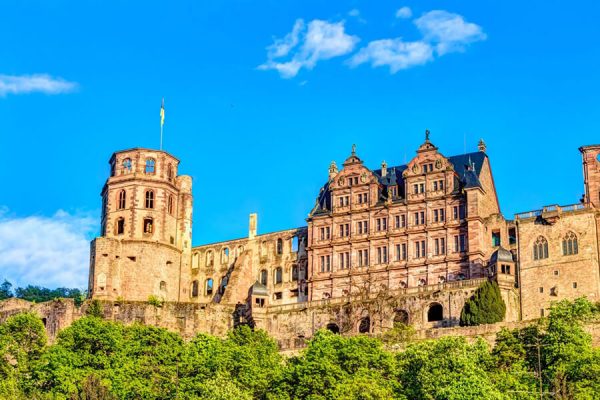 Lâu đài cổ Heidelberge