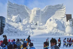 Lễ hội băng Sounkyo Hokkaido Nhật Bản