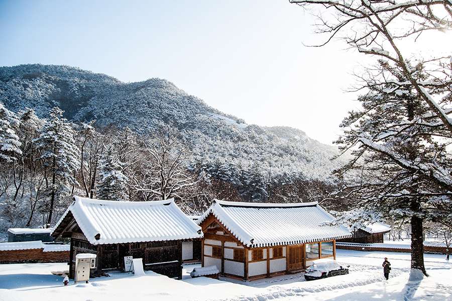 Mùa đông Hàn Quốc từ tháng 12 đến tháng 3 năm sau