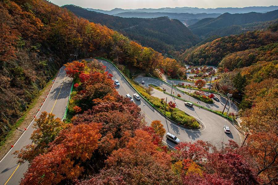 Mùa thu Hàn Quốc từ tháng 9 đến tháng 11