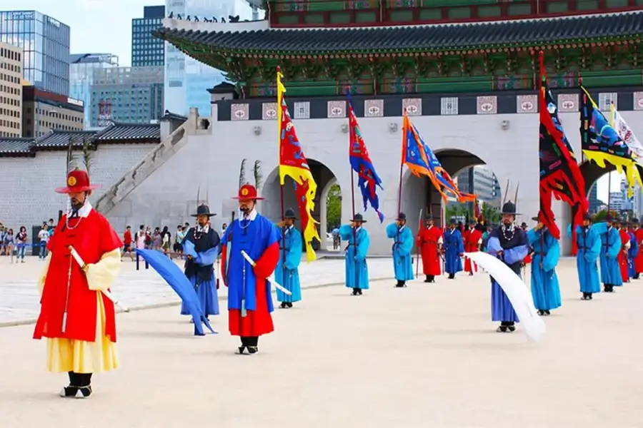 Nghi lễ đổi gác – Trải nghiệm đặc sắc tại cung điện Gyeongbokgung