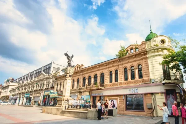 Phố đi bộ Zhongyang - Phố trung tâm Cáp Nhĩ Tân