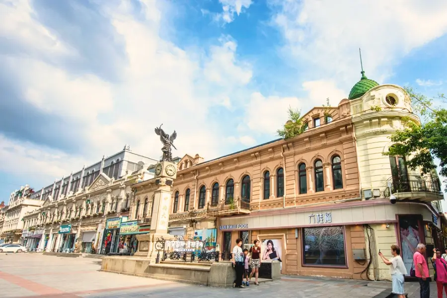 Phố đi bộ Zhongyang - Phố trung tâm Cáp Nhĩ Tân Phố đi bộ Zhongyang - Phố trung tâm Cáp Nhĩ Tân