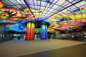 Tham quan trạm tàu điện ngầm Formosa và trải nghiệm tàu điện MRT