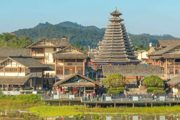 Tiểu trấn Tương Tư Hồ, Tương Tư Hồ Trấn