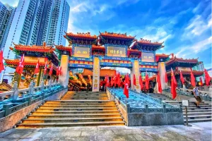 Tour Du Lịch Hồng Kông - Miếu Huỳnh Đại Tiên