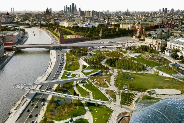 Tour Du Lịch Nga - Công viên Zaryadye