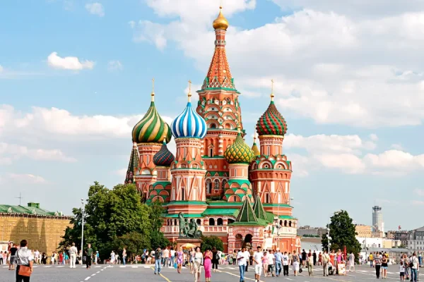 Tour Du Lịch Nga - Nhà thờ Thánh Basil