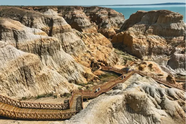 Tour Du Lịch Tân Cương Trung Quốc - Thành phố Ma trên Biển