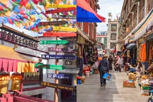 Tour Du Lịch Tây Tạng - Phố đi bộ Barkhor