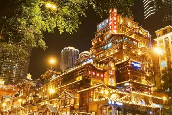 Tour Du Lịch Trung Quốc - Phố cổ Hồng Nhai Động
