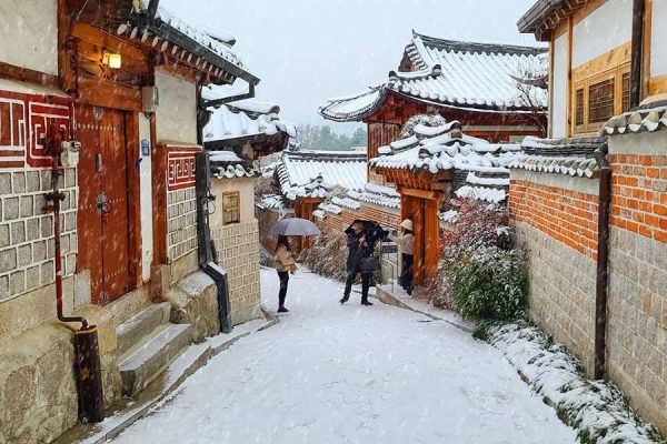 Tour đi Hàn Quốc từ Hà Nội 2024 Làng Bukchon Hanok