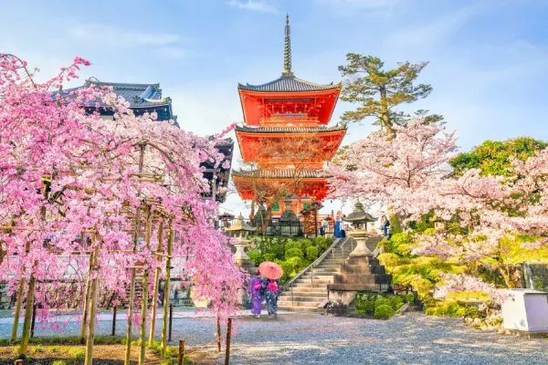 Tour du lịch Nhật Bản - Chùa Kiyomizudera