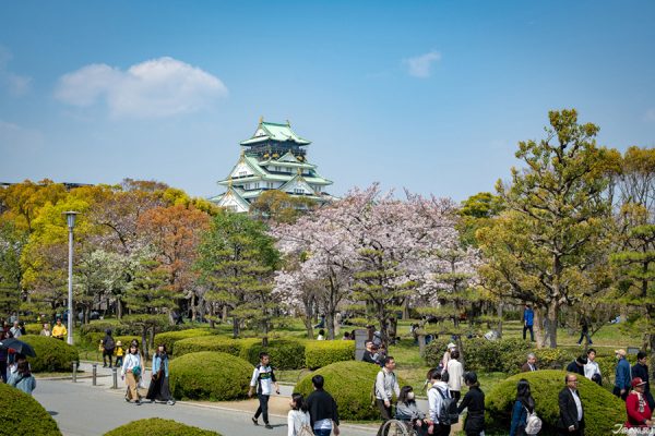 Tour du lịch Nhật Bản Lâu Đài Osaka