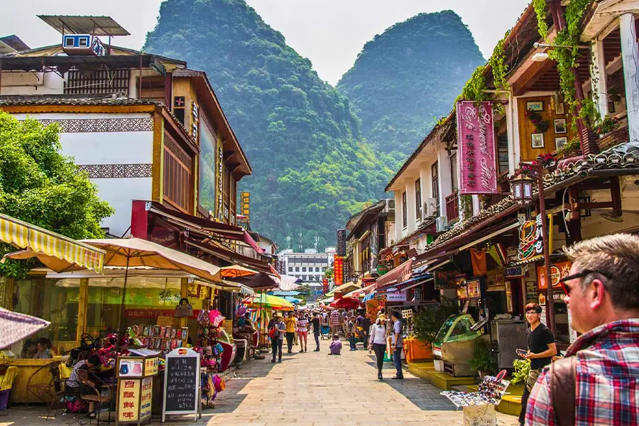 Tour du lịch Trung Quốc - Phố Tây Dương Sóc Tour du lịch Trung Quốc - Phố Tây Dương Sóc