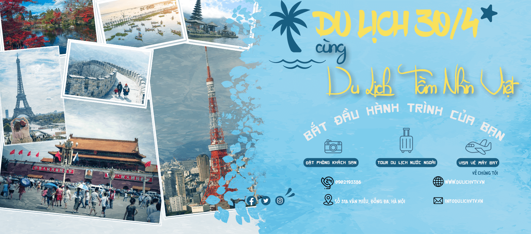 Tour du lịch hè 2023