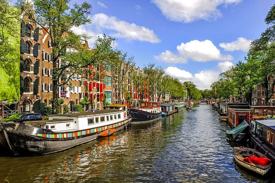 Tour du lịch kênh Amsterdam Hà Lan