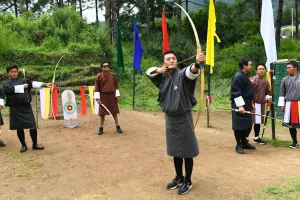 Trải nghiệm bắn cung – môn thể thao quốc túy của Bhutan