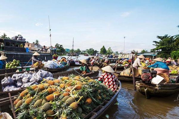 Tour du lịch miền Tây Nam Bộ 4 ngày 3 đêm trọn gói - Chợ nổi Cái Răng