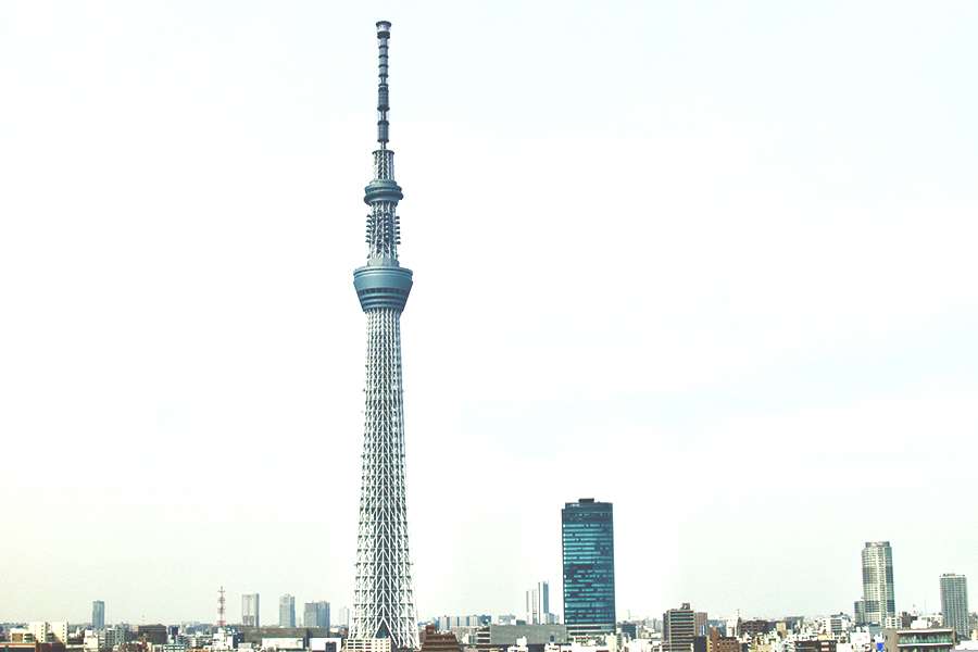 chụp ảnh Tháp truyền hình Tokyo