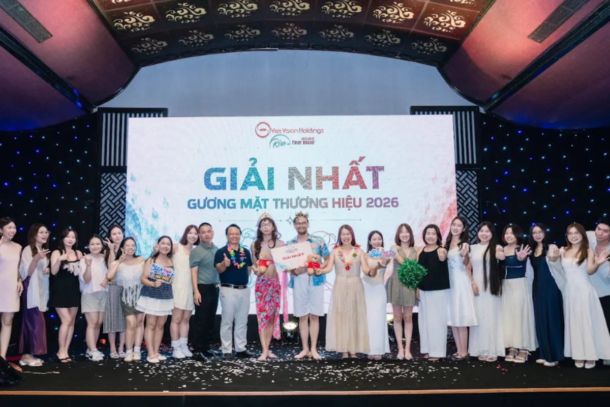 Gala Dinner Du lịch Tầm Nhìn Việt 2026 với chủ đề ALL AS ONE