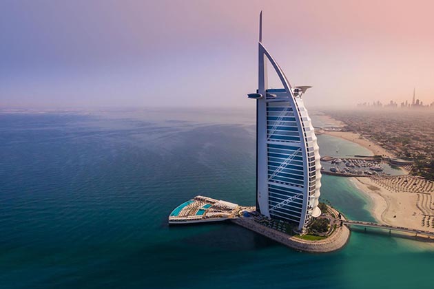 Đặt tour du lịch Dubai 6 ngày 5 đêm - Khách sạn Burj Al Arab