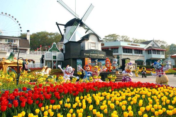 Đặt tour du lịch Hàn Quốc khởi hành từ Hải Phòng - Công viên Everland