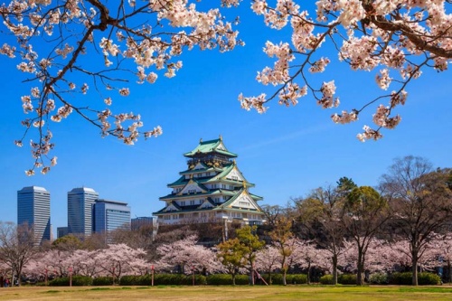 Đặt tour du lịch Nhật Bản trọn gói 6 ngày - Lâu đài Osaka