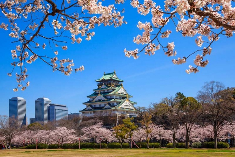 Đặt tour du lịch Nhật Bản trọn gói 6 ngày - Lâu đài Osaka