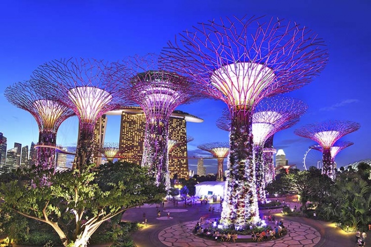 Đặt tour Singapore Sentosa 4 ngày - Vườn Gardens by the bay