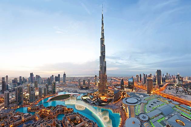 Tháp Burj Khalifa - Điểm du lịch Dubai đẹp nổi tiếng