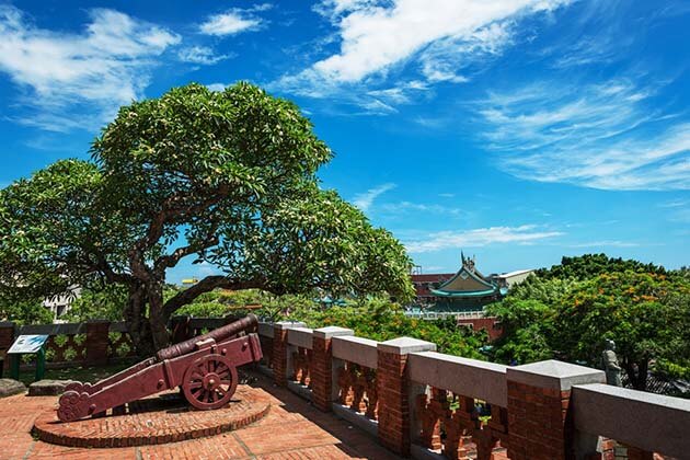 Địa điểm du lịch ở Đài Nam Đài Loan - Pháo đài Zeelandia Anping Fort