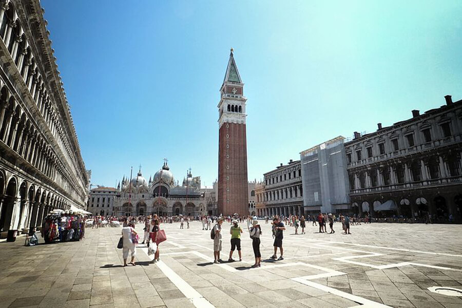 ghé thăm Piazza San Marco du lịch Tây Âu