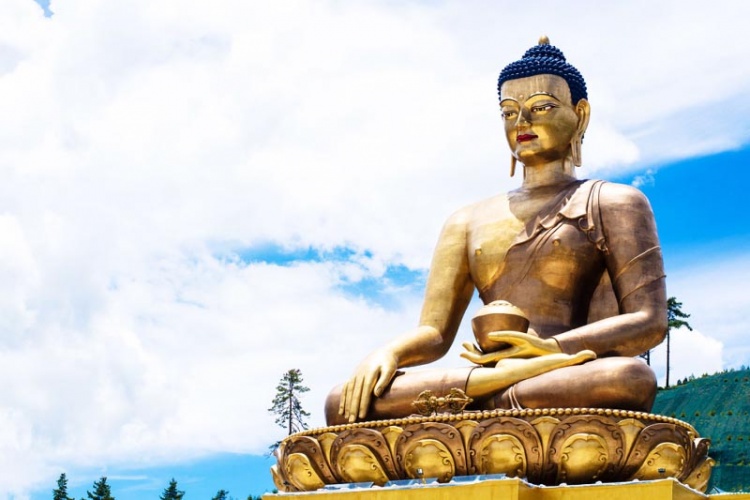 Ghé thăm đại tượng phật Dordenma - tour bhutan 5 ngày