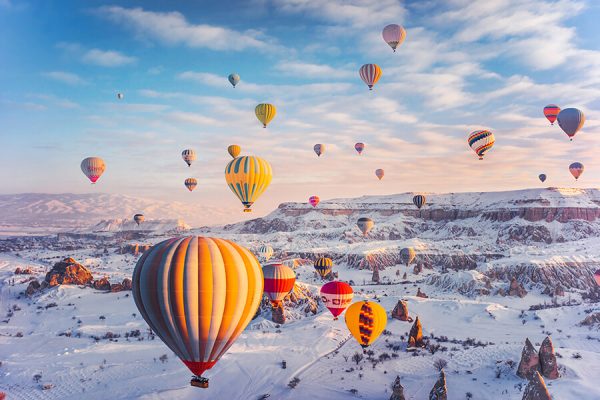 Khinh khí cầu tại Cappadocia