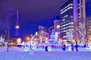 lễ hội ánh sáng Sapporo White Illumination