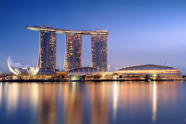 Lịch trình tour du lịch Singapore trọn gói - Vịnh Marina