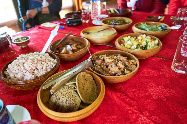 Món ăn ngon của du lịch Bhutan