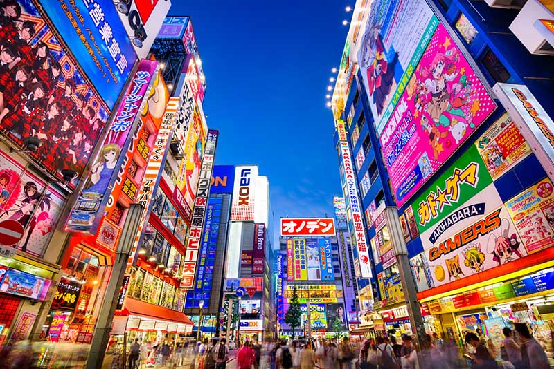 Mua tour du lịch Nhật Bản trọn gói 6 ngày 5 đêm - Phố Akihabara