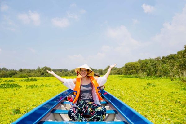 tour bà lụa rừng tràm trà sư 2 ngày 2 đêm