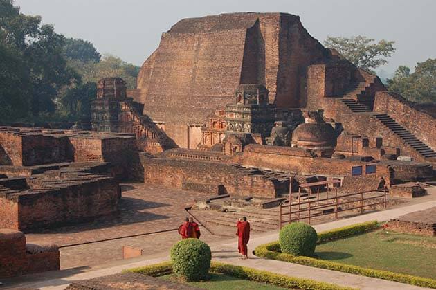 Tour du lịch Ấn Độ Nepal 10 ngày 9 đêm - Đại học Nalanda
